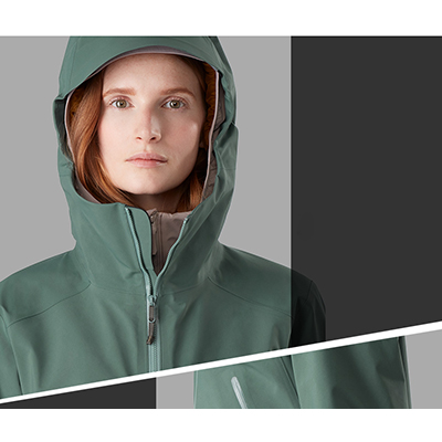 Women Waterproof Wind Breaker Coat