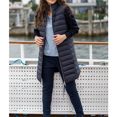 Hybrid Quilted Long Jacket For Women Factory