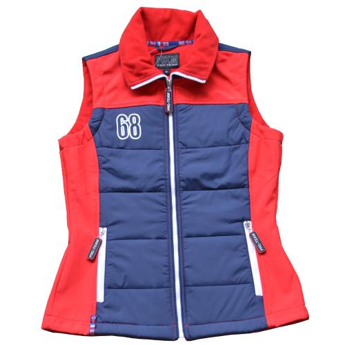 quilted softshell puffer vest