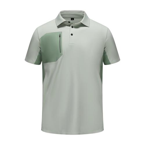 Men training polo tee